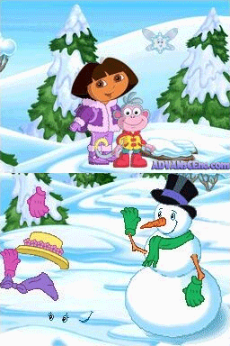 Dora Sauve La Princesse Des Neiges — ss (WOR)