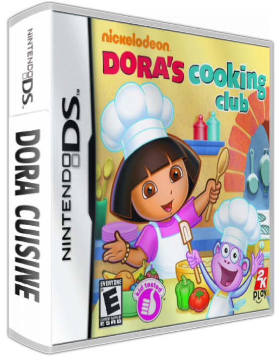 Dora's Cooking Club — box-3D (US)