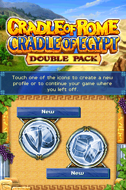 Double Pack - Cradle of Rome + Cradle of Egypt — sstitle (WOR)