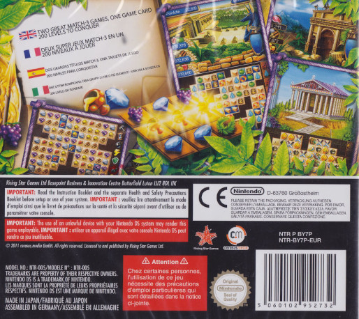 Double Pack - Cradle of Rome + Cradle of Egypt — box-2D-back (EU)