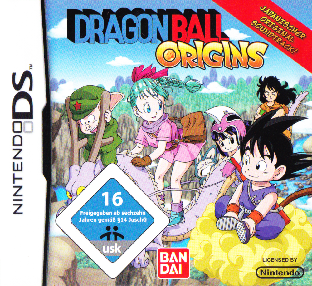 Dragon Ball - Origins — box-2D (DE)