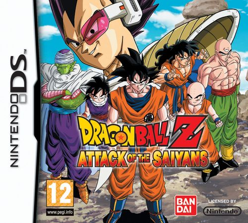 Dragon Ball Z - Attack Of The Saiyans — box-2D (EU)