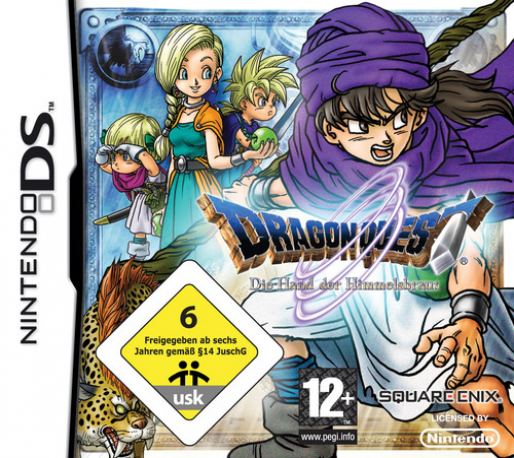 Dragon Quest 5 - Hand Of The Heavenly Bride — box-2D (DE)