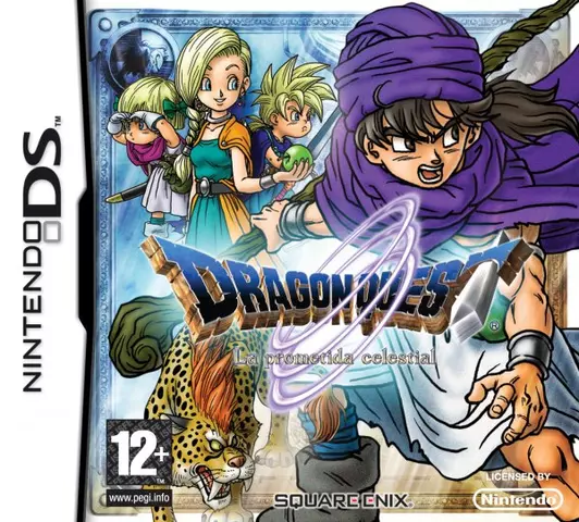 Dragon Quest 5 - Hand Of The Heavenly Bride — box-2D (SP)