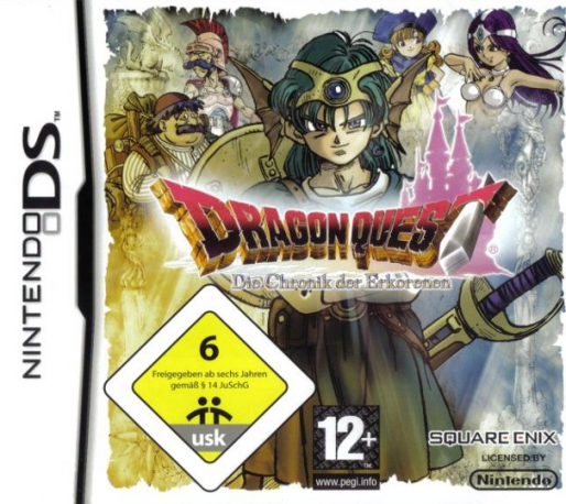 Dragon Quest 4 - Chapters Of The Chosen — box-2D (DE)