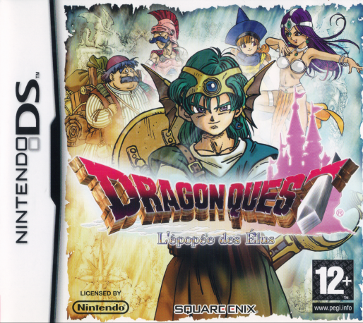 Dragon Quest 4 - Chapters Of The Chosen — box-2D (FR)