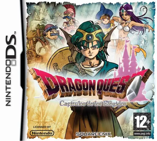 Dragon Quest 4 - Chapters Of The Chosen — box-2D (SP)