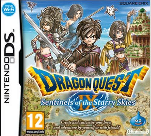 Dragon Quest 9 - Sentinels of the Starry Skies — box-2D (EU)