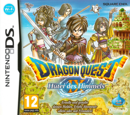 Dragon Quest 9 - Sentinels of the Starry Skies — box-2D (DE)