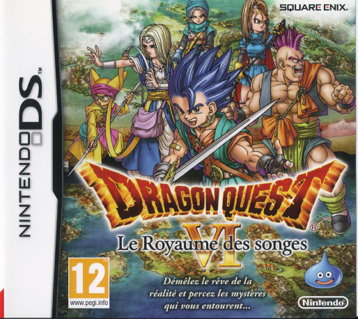 Dragon Quest 6 - Realms of Revelation — box-2D (FR)