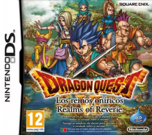 Dragon Quest 6 - Realms of Revelation — box-2D (PT)