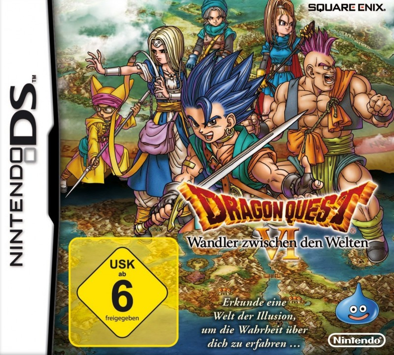 Dragon Quest 6 - Realms of Revelation — box-2D (DE)