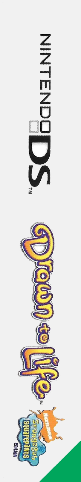 Drawn To Life - Spongebob Squarepants Edition — box-2D-side (DE)