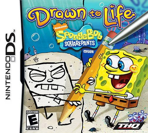 Drawn To Life - Spongebob Squarepants Edition box art
