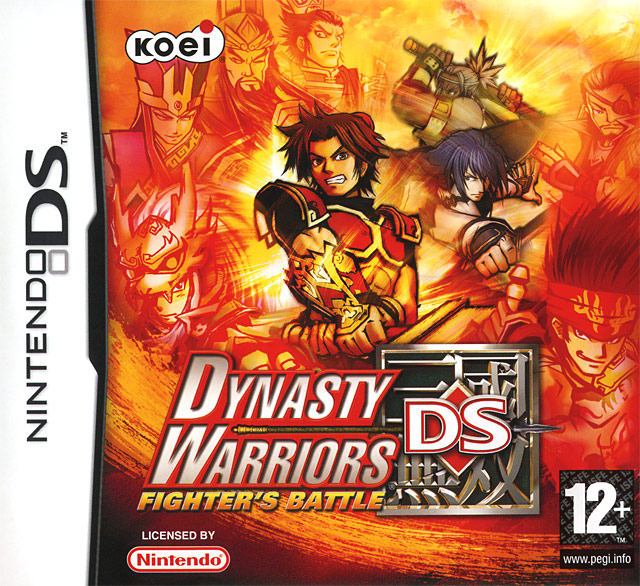 Dynasty Warriors Ds - Fighter's Battle — box-2D (EU)