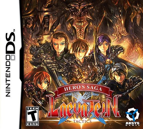 Hero's Saga Laevatein Tactics box art