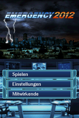 Emergency 2012 — sstitle (DE)