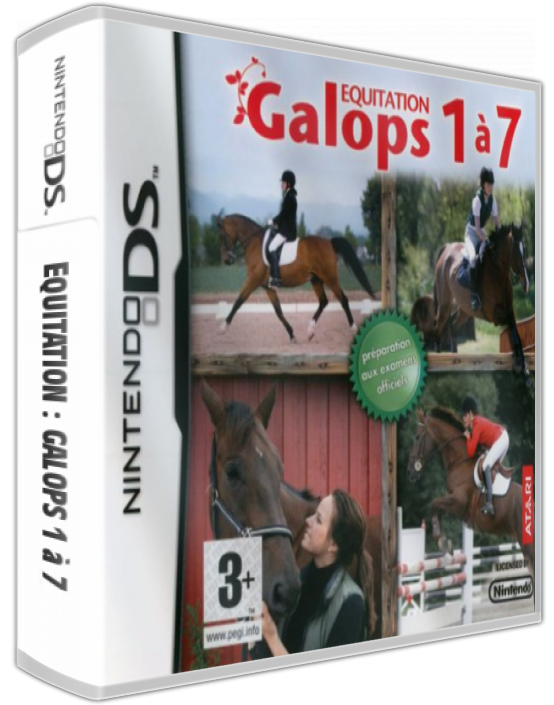 Equitation - Galops 1 À 7 — box-3D (EU)