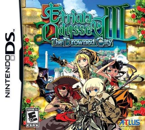 Etrian Odyssey 3 - The Drowned City box art