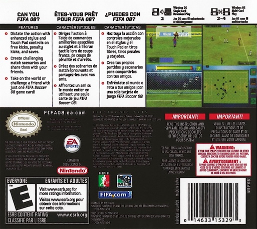 Fifa 08 — box-2D-back (US)