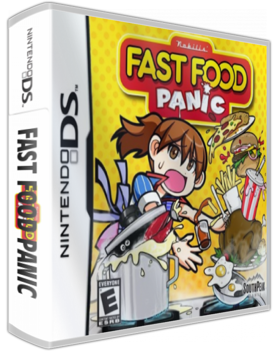 Fast Food Panic — box-3D (US)