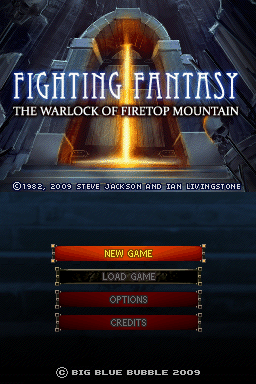 Fighting Fantasy - The Warlock Of Firetop Mountain — sstitle (US)