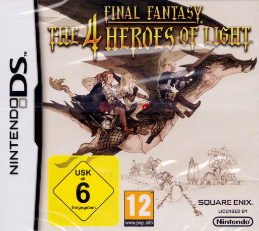 Final Fantasy - The 4 Heroes Of Light — box-2D (DE)