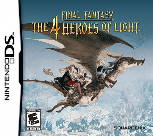 Final Fantasy - The 4 Heroes Of Light box art