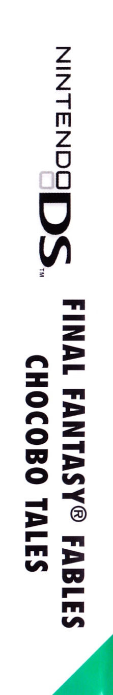 Final Fantasy Fables - Chocobo Tales — box-2D-side (FR)
