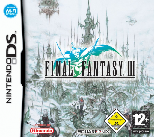 Final Fantasy 3 — box-2D (DE)