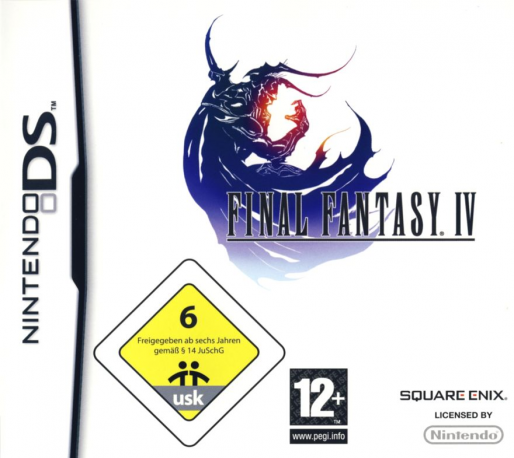 Final Fantasy 4 — box-2D (DE)