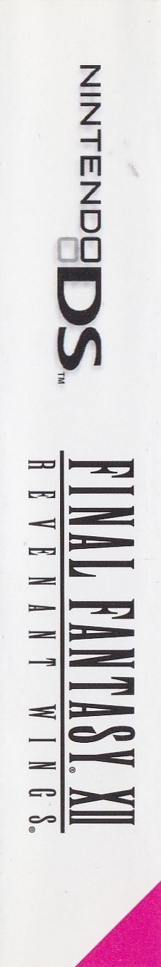 Final Fantasy 12 - Revenant Wings — box-2D-side (FR)