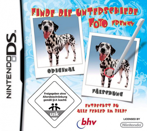 Finde die Unterschiede - Foto Frenzy box art