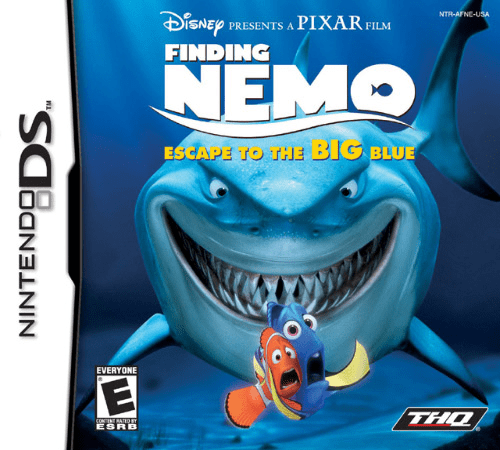 Finding Nemo - Escape To The Big Blue box art
