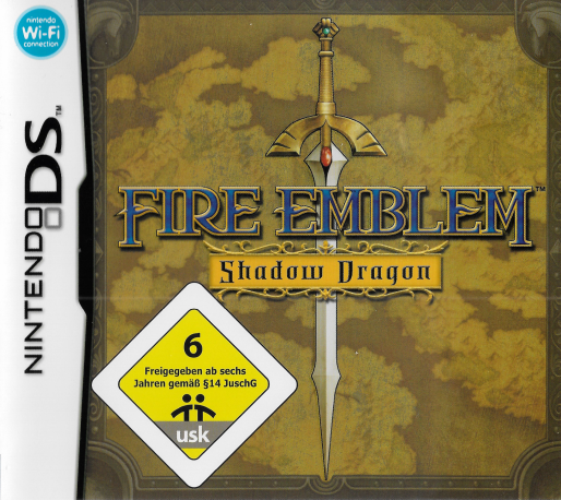 Fire Emblem - Shadow Dragon — box-2D (DE)