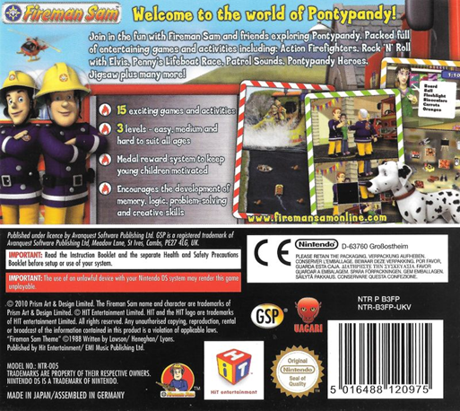 Fireman Sam — box-2D-back (EU)