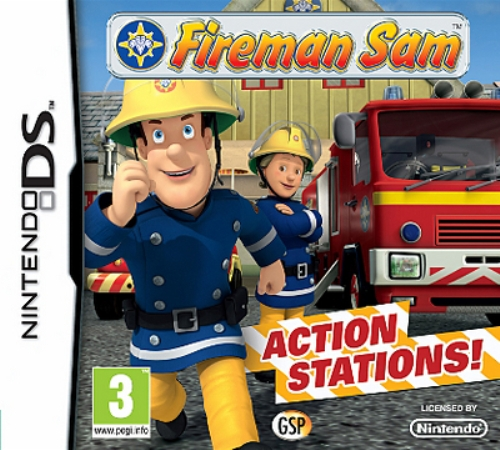 Fireman Sam - Action Stations box art