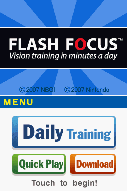 Flash Focus - Vision Training In Minutes A Day — sstitle (US)