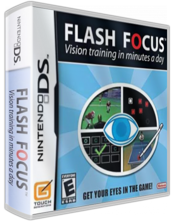 Flash Focus - Vision Training In Minutes A Day — box-3D (US)