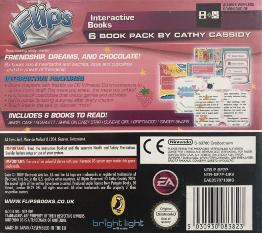 Flips 6 Book Pack - Cathy Cassidy — box-2D-back (EU)