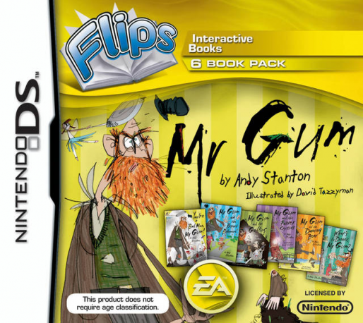 Flips 6 Book Pack - Mr Gum by Andy Stanton box art