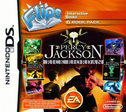 Flips 6 Book Pack - Rick Riordan - Percy Jackson box art