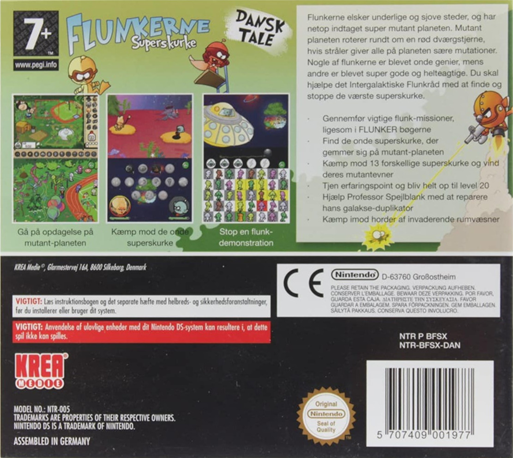 Flunkerne - Superskurke — box-2D-back (EU)