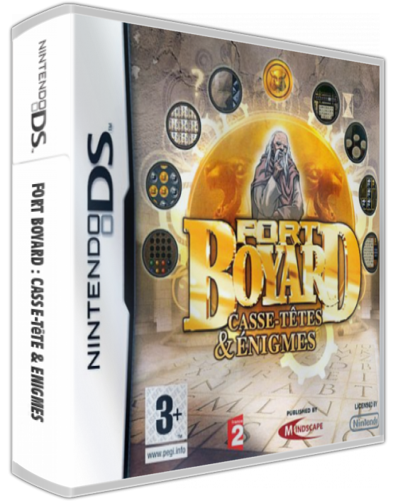 Fort Boyard - Casse-tête And Enigmes — box-3D (EU)