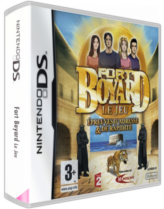 Fort Boyard - Le Jeu — box-3D (EU)
