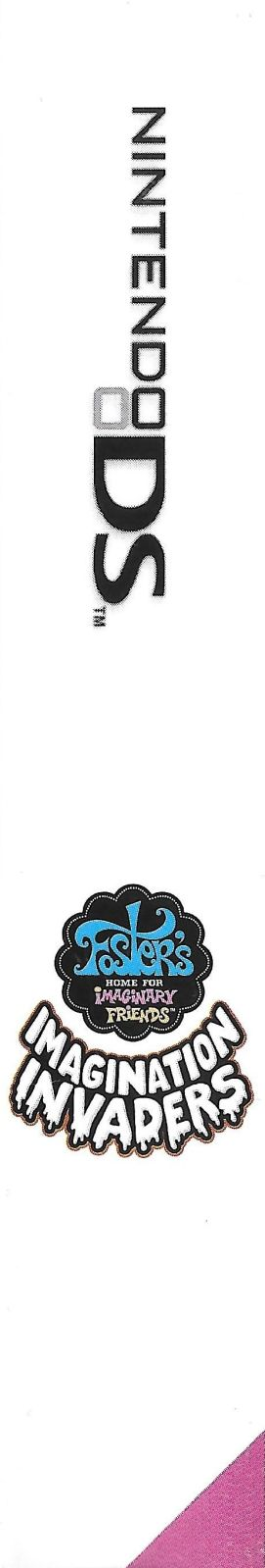 Foster's Home For Imaginary Friends - Imagination Invaders — box-2D-side (EU)