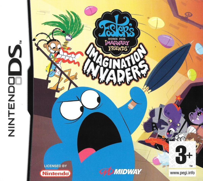 Foster's Home For Imaginary Friends - Imagination Invaders — box-2D (EU)
