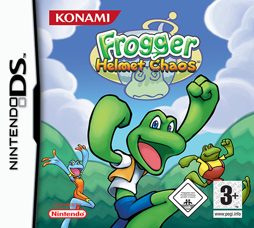 Frogger - Helmet Chaos — box-2D (UK)