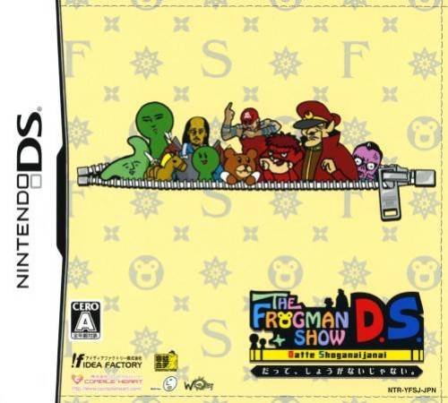 The Frogman Show Ds - Datte, Shouganai Janai box art