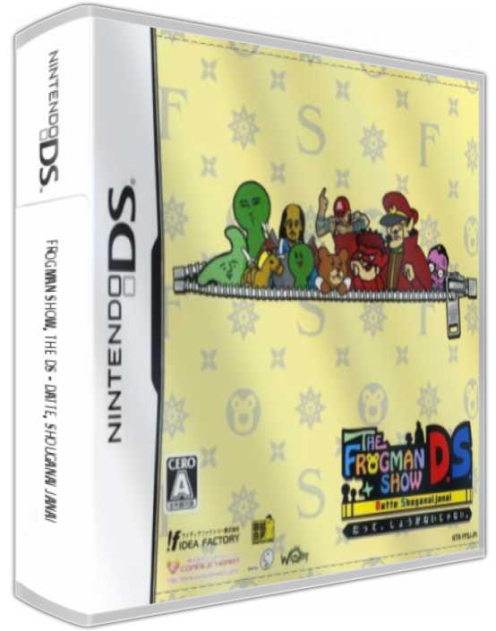 The Frogman Show Ds - Datte, Shouganai Janai — box-3D (JP)
